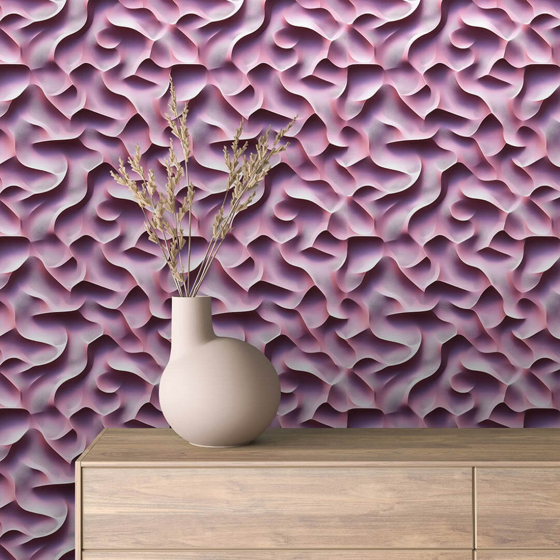Soft Lilac Motion 3D