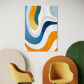 Blue and Yellow Waves
