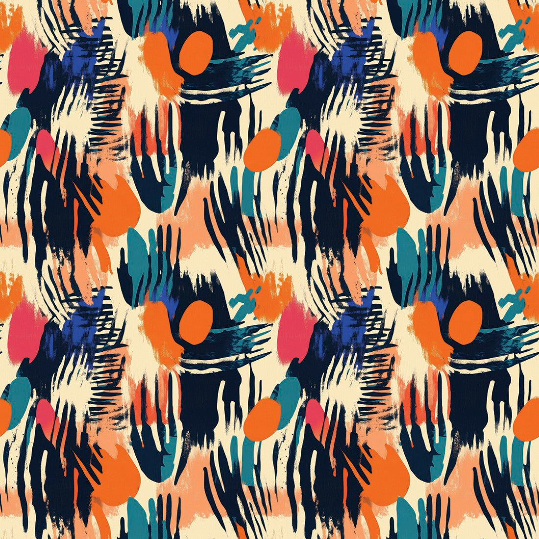 Retro Pop Rhythm Absctract