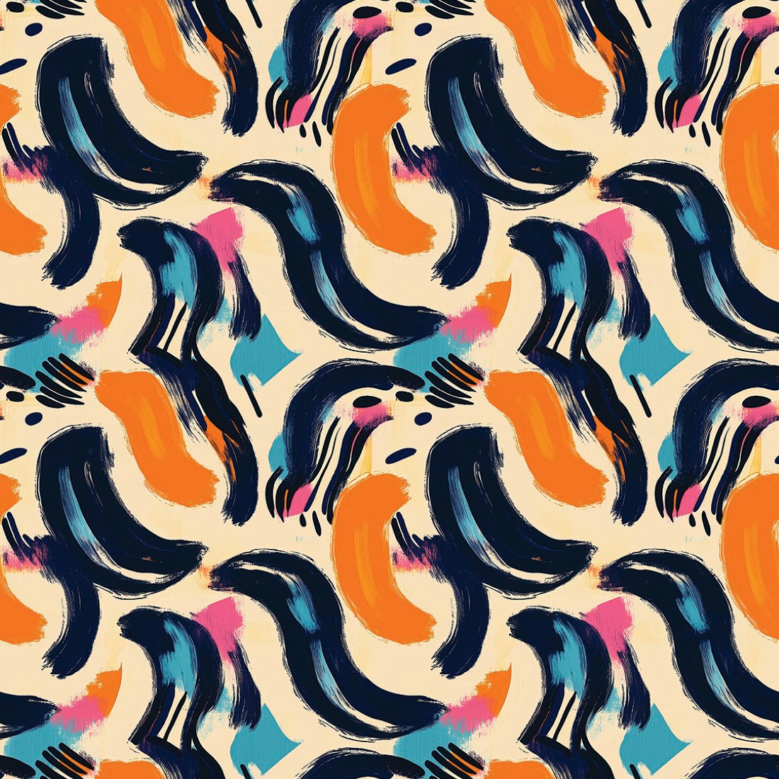 Fluid Motion Art Abstract