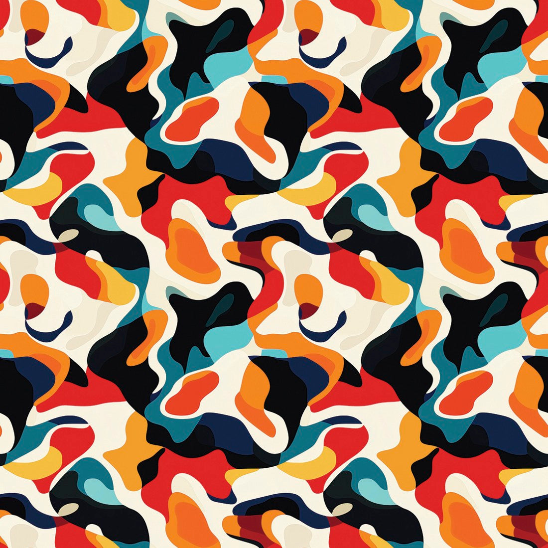 Pop Art Chaos Abstract
