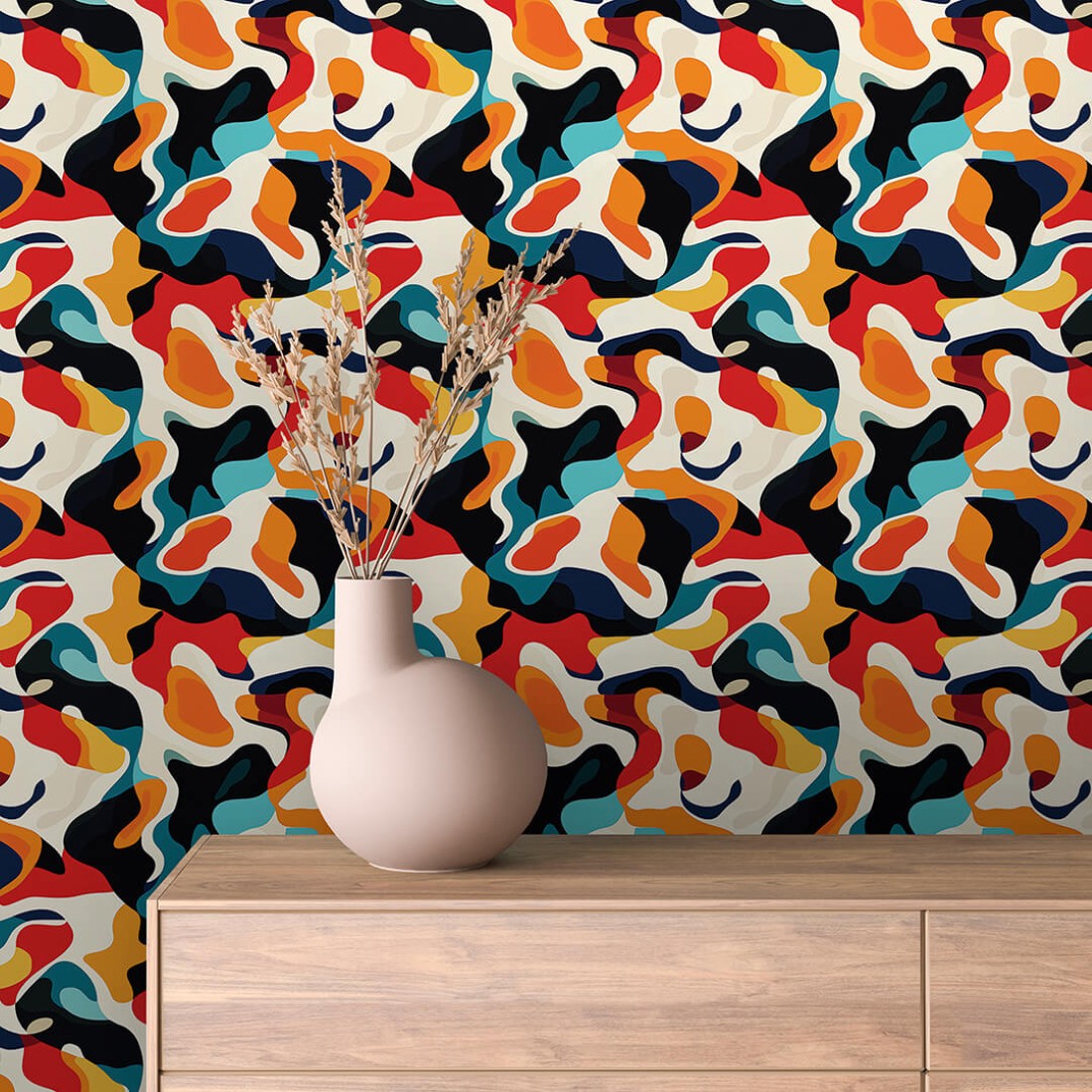 Pop Art Chaos Abstract