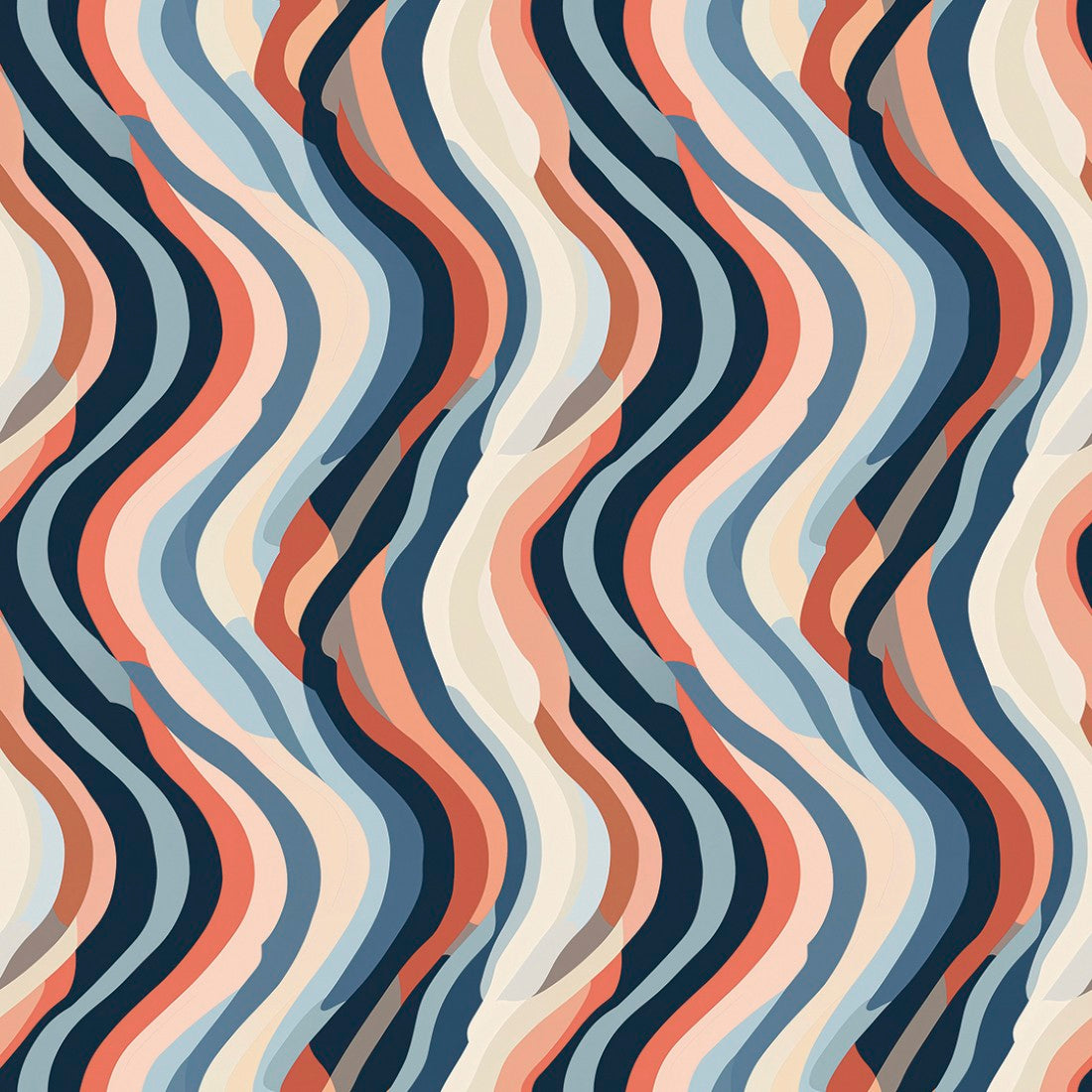 Minimal Pastel Flow Abstract