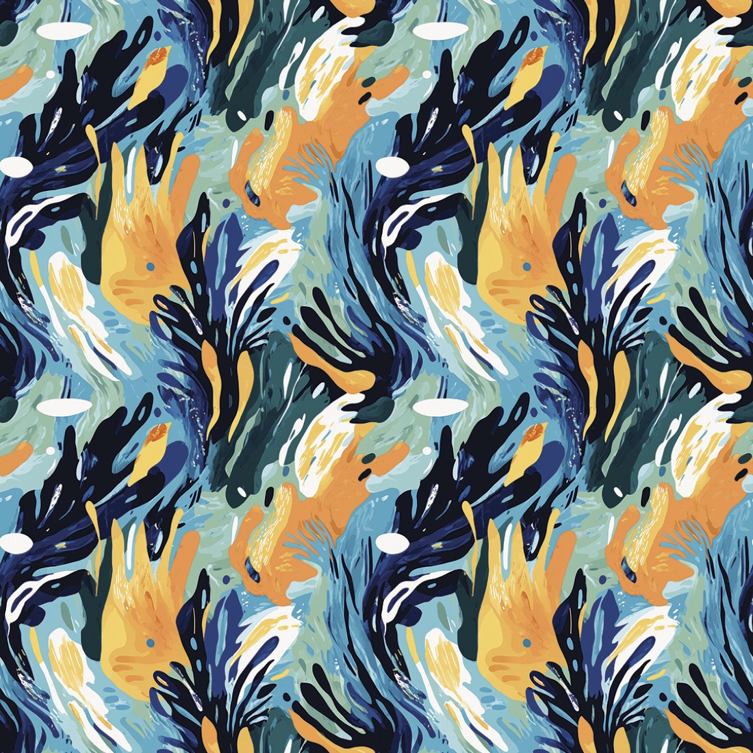 Blue Motion Fusion Abstraction