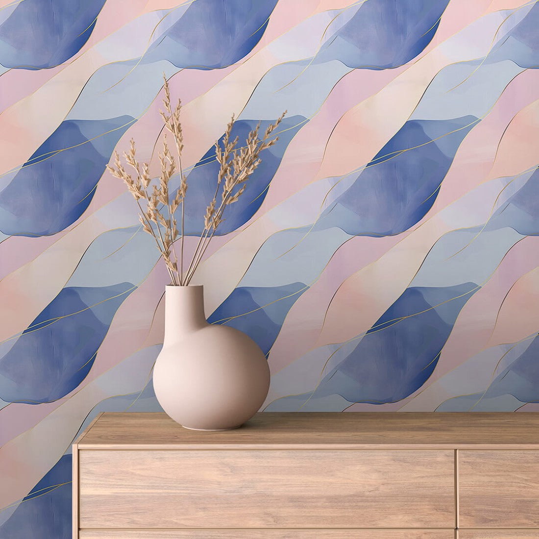 Pastel Light Harmony Abstraction