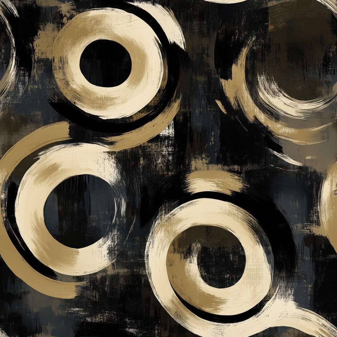 Metallic Circle Fusion Abstraction