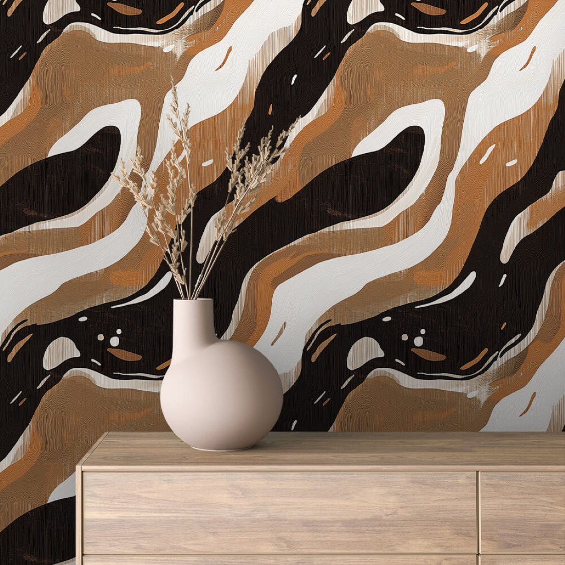 Marble Flow Art Abstraction