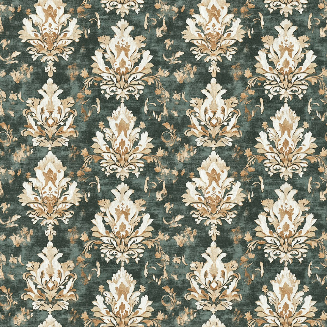 Vintage Sage Arabesque