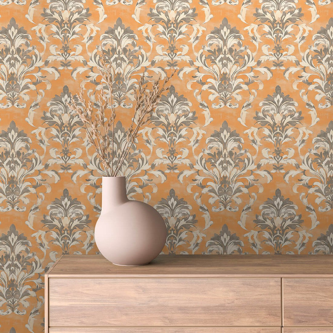 Amber Gold Arabesque