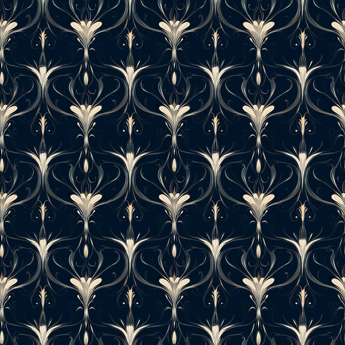 Midnight Blue Palace Arabesque