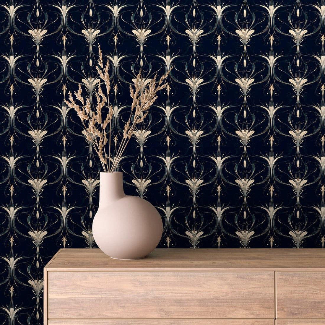 Midnight Blue Palace Arabesque
