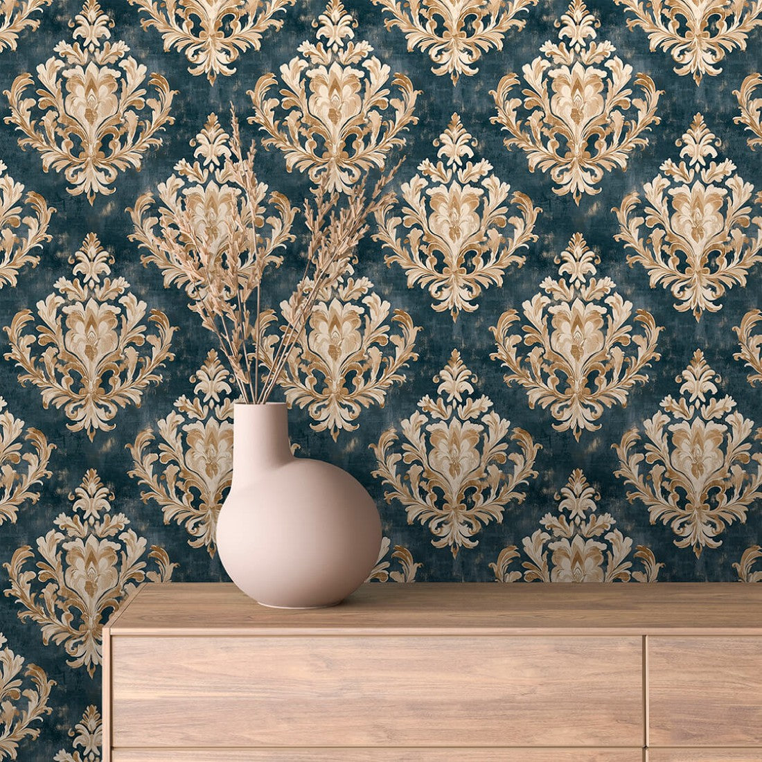 Smoky Grey Royal Arabesque
