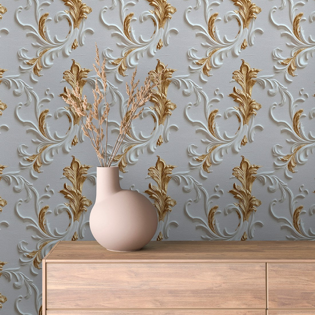 White Gold Palace Arabesque