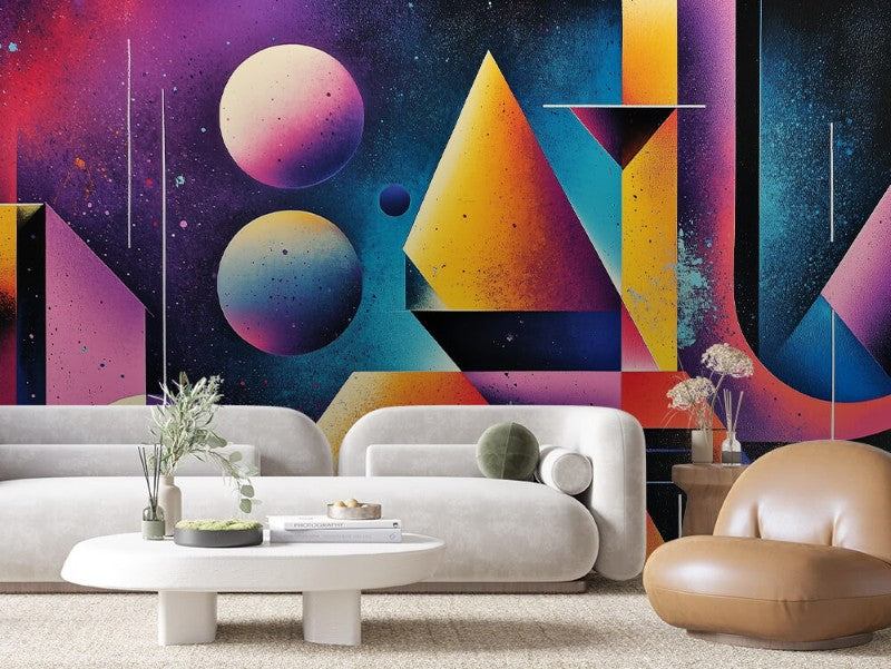 Cosmic Shapes Fusion Artistic