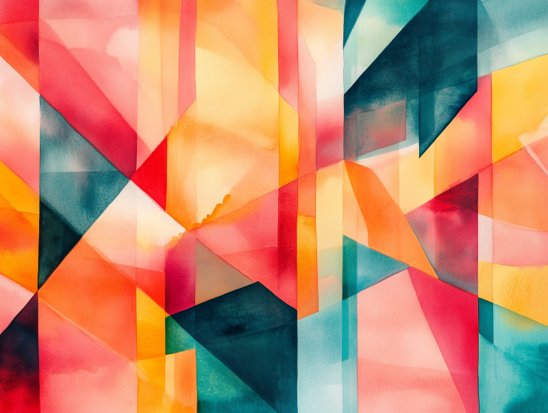 Soft Prism Overlay Artistic