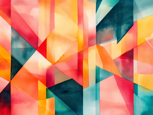 Soft Prism Overlay Artistic