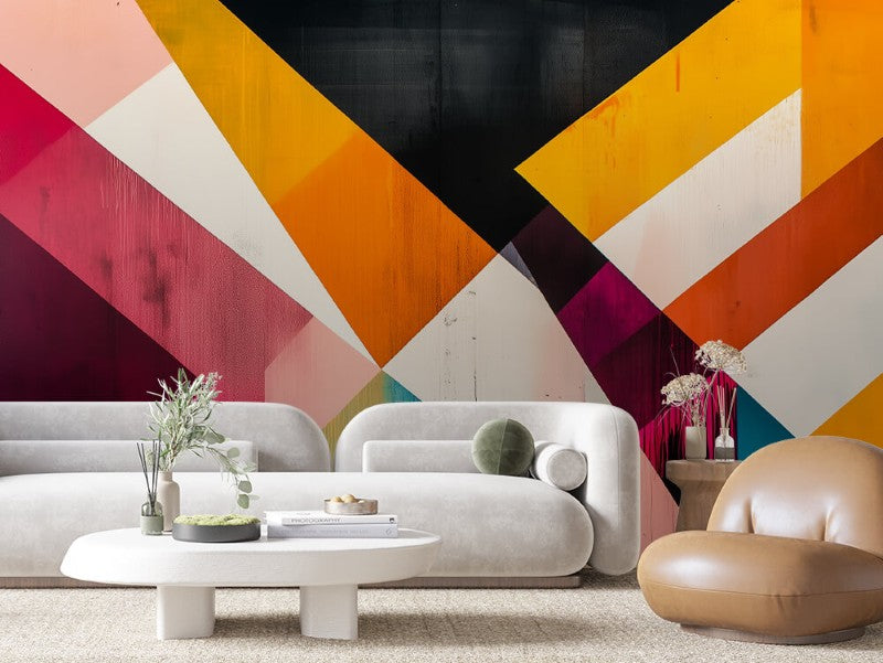 Bold Diagonal Energy Artistic