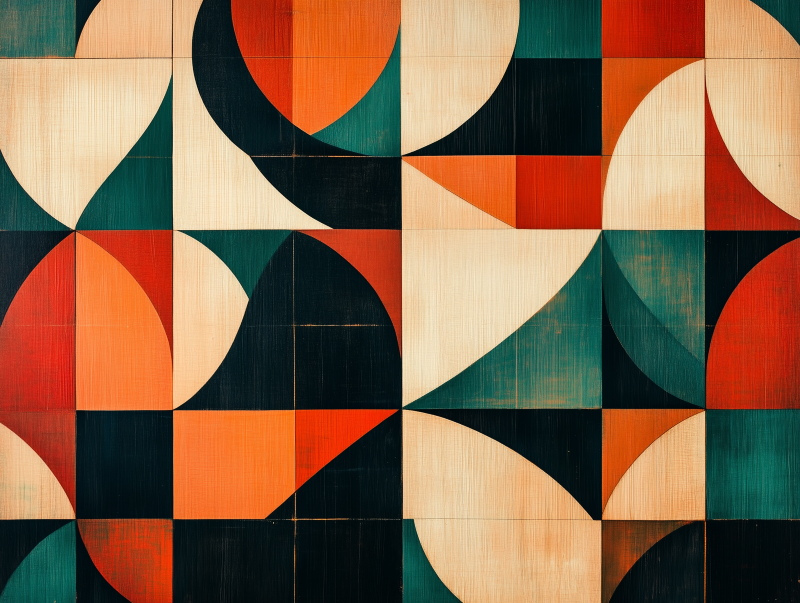 Mid Century Geometry Artistic