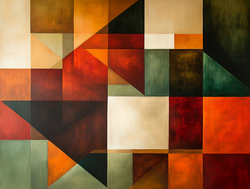 Vintage Texture Geometry Artistic