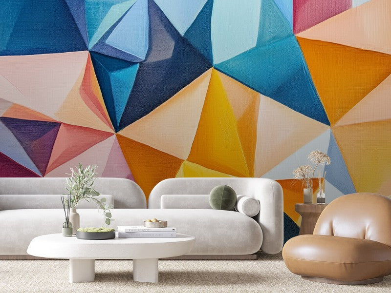 Crystal Polygon Spectrum Artistic