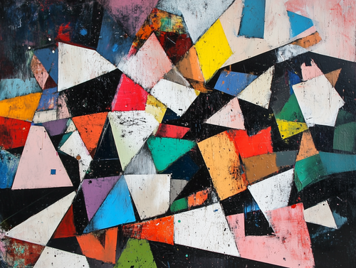 Urban Fragment Collage Artistic