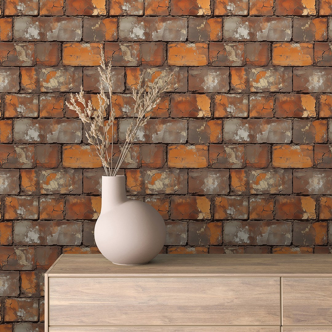 Burnt Orange Brick