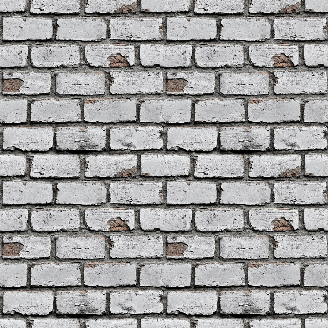 Whitewashed Brick