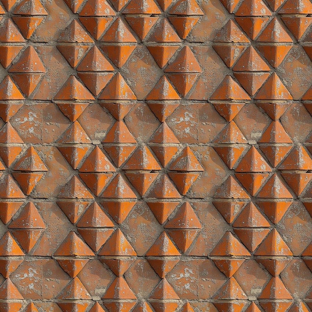 Pyramid Brick Pattern