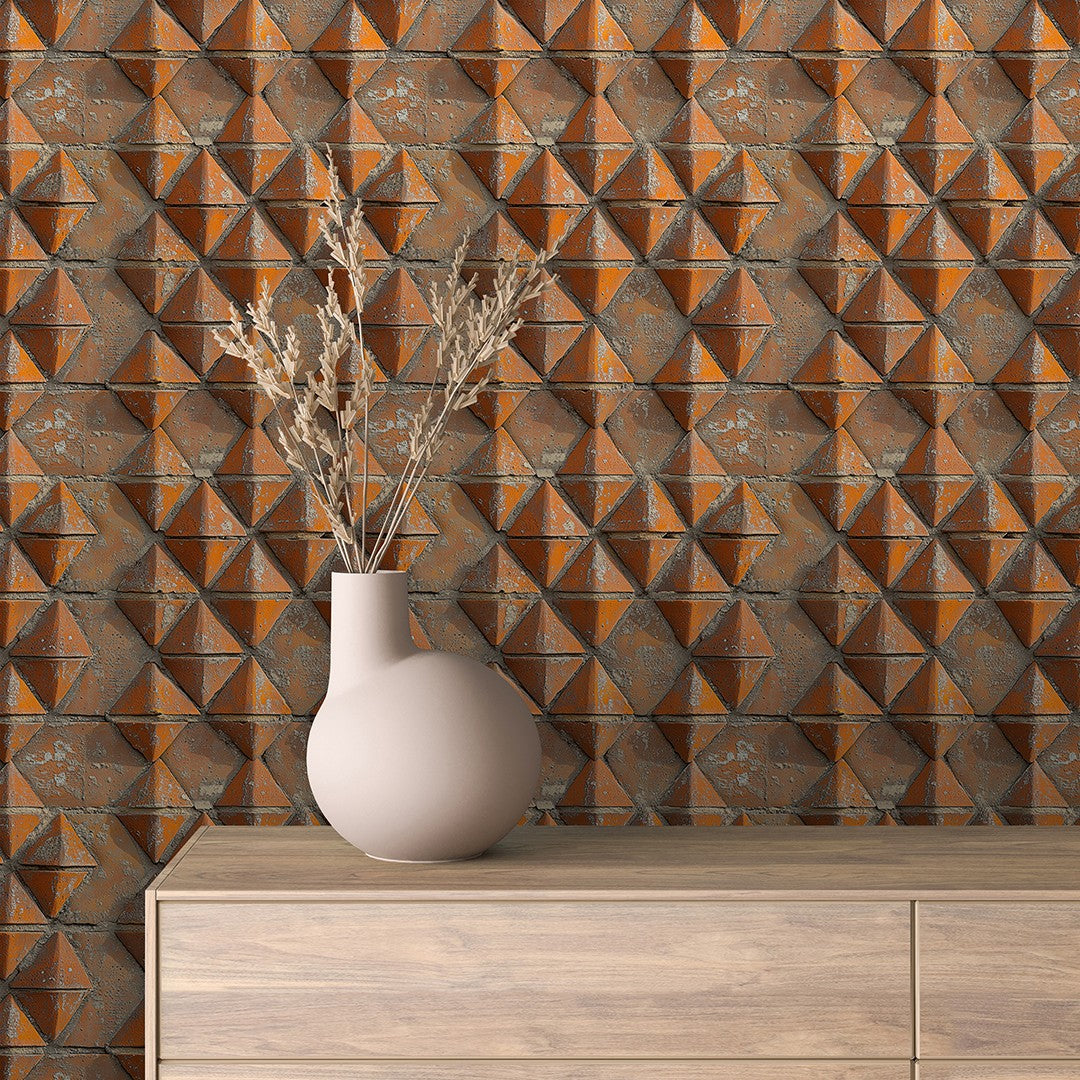 Pyramid Brick Pattern