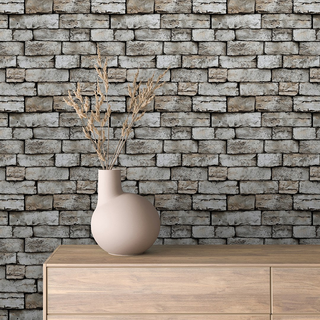 Vintage Grey Brick