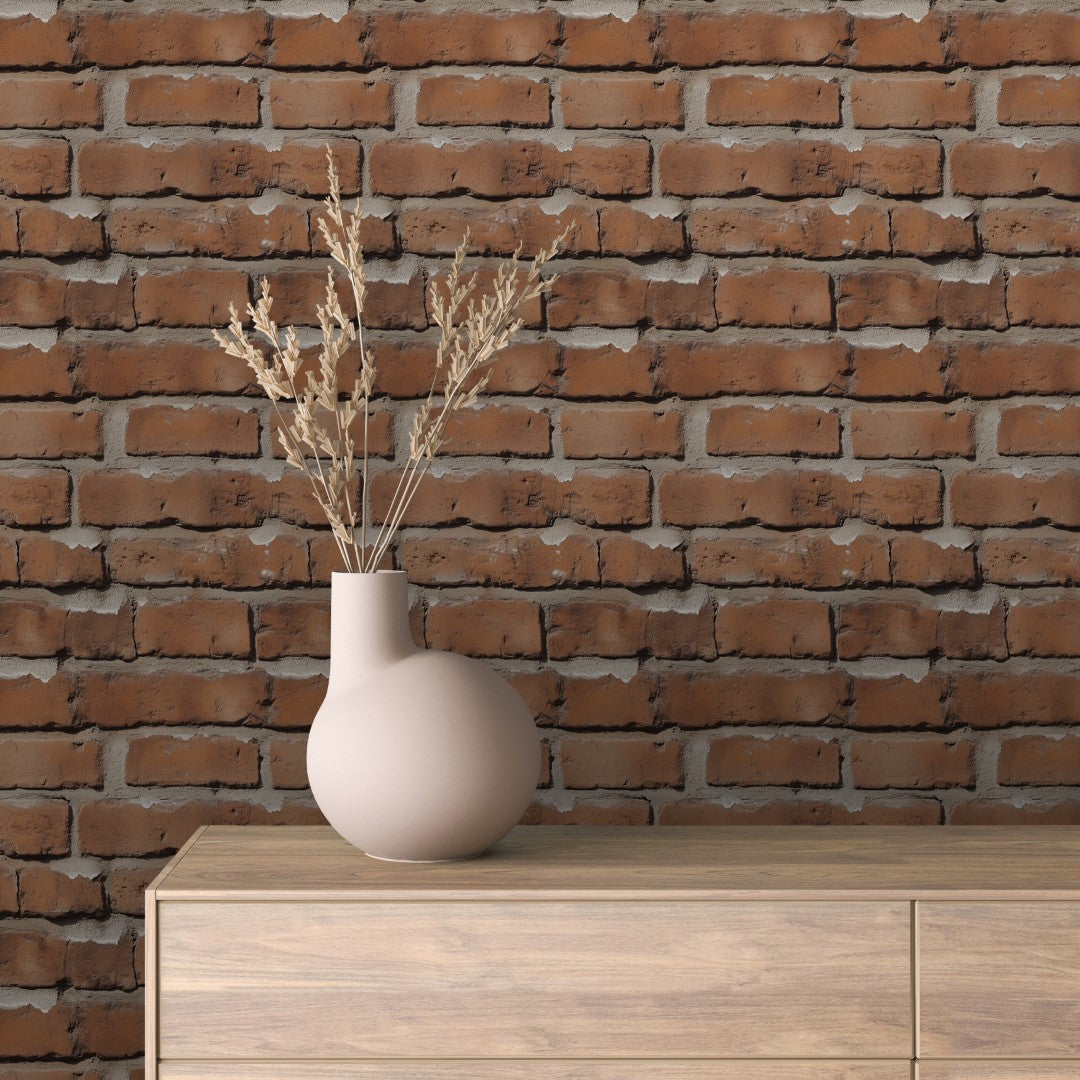 Vintage Brown Brick