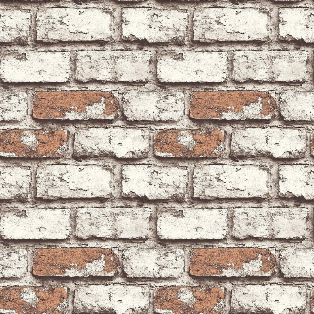 Vintage White Clay Brick