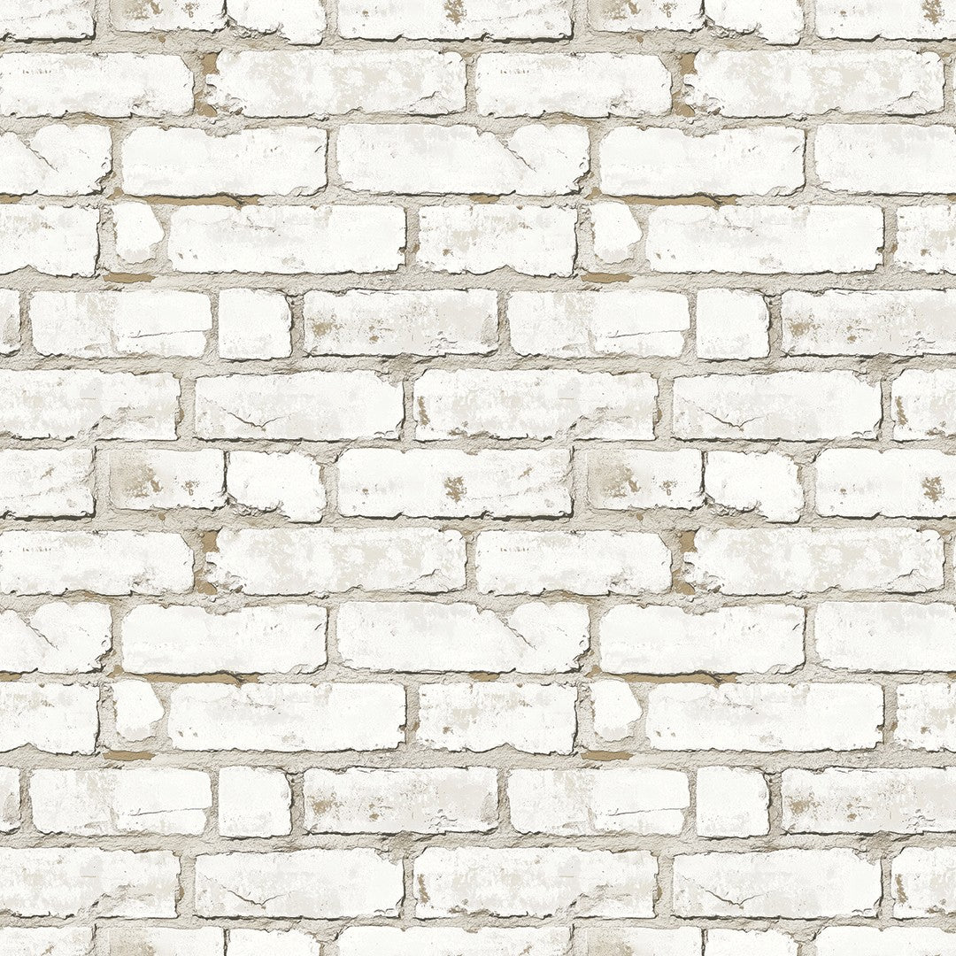 Clean White Brick