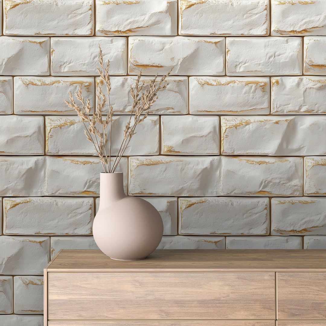 Stone Tile  Ivory Brick