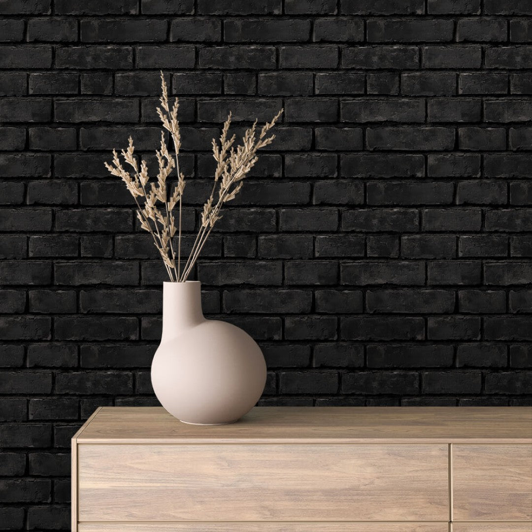 Deep Black Brick