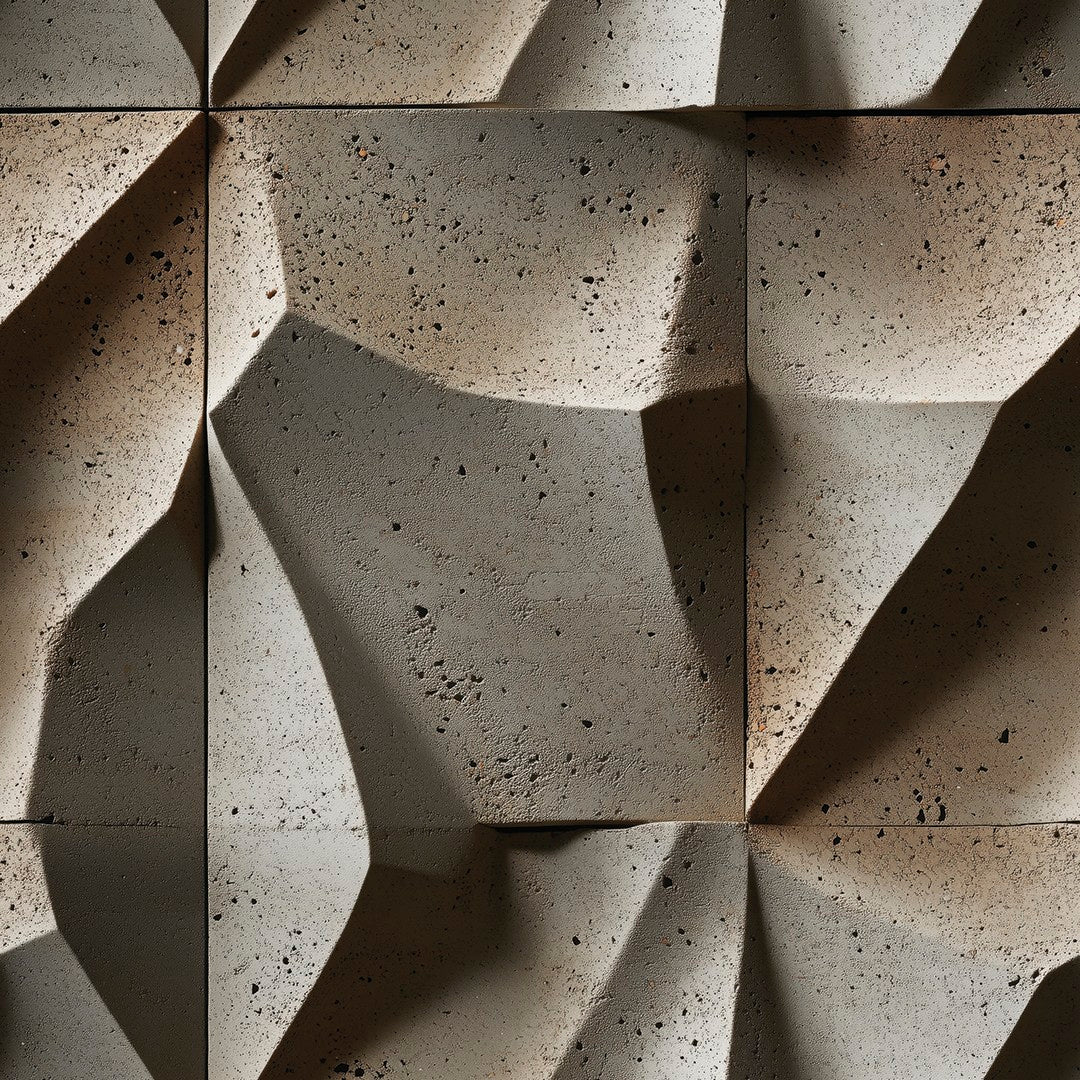 Faceted Panel Concrete