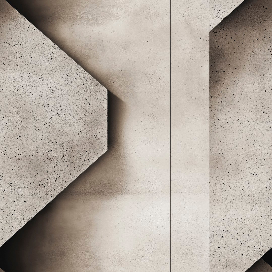Geometric Wall Concrete