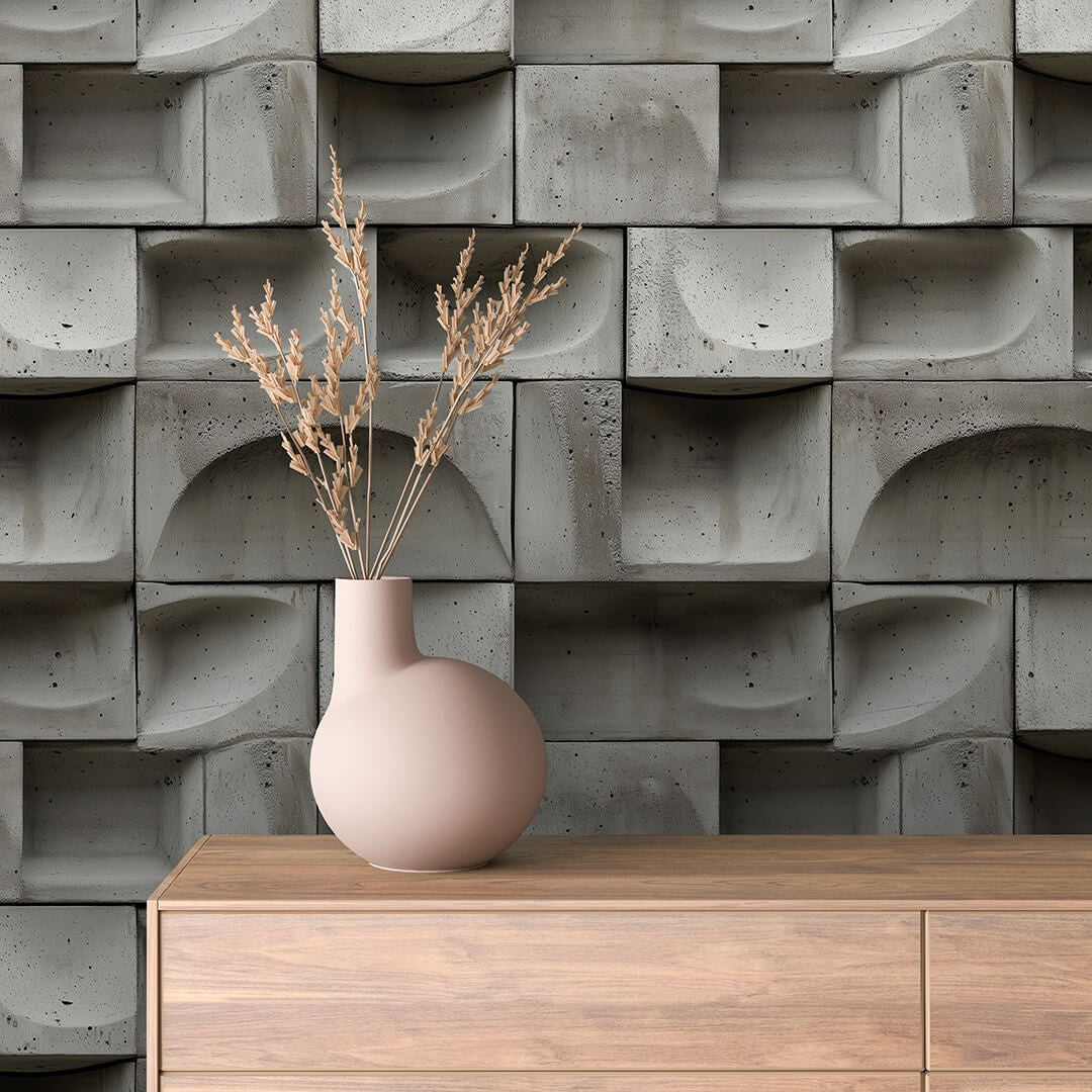 Sculpted Geometry Concrete