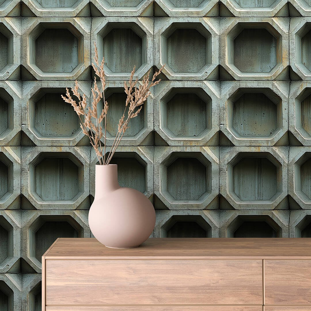 Hexagon Pattern Concrete