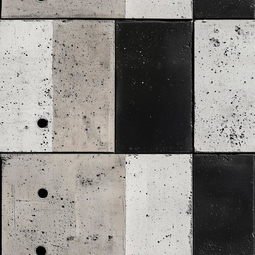 Checker Tile Concrete