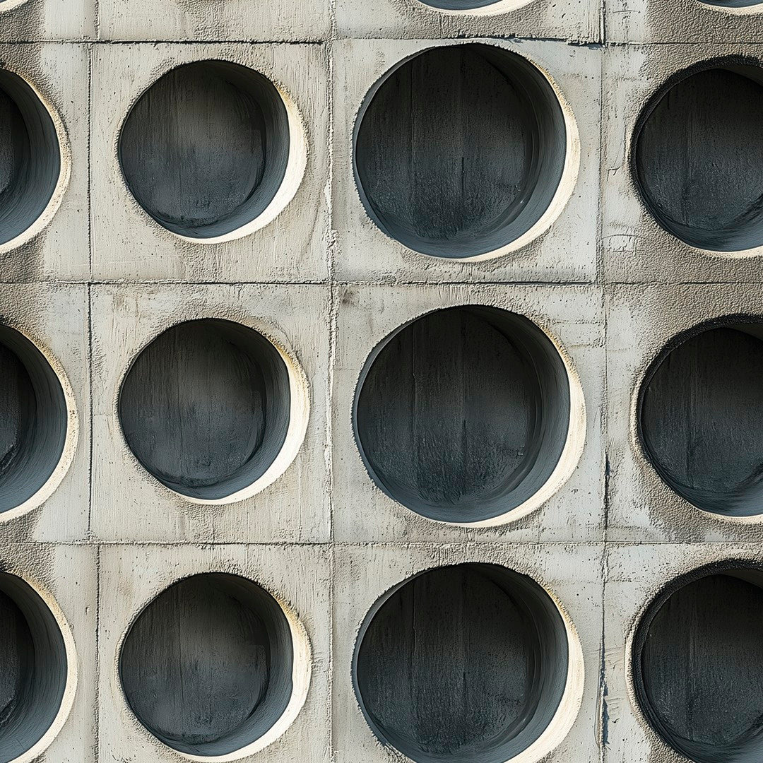 Circular Block Concrete