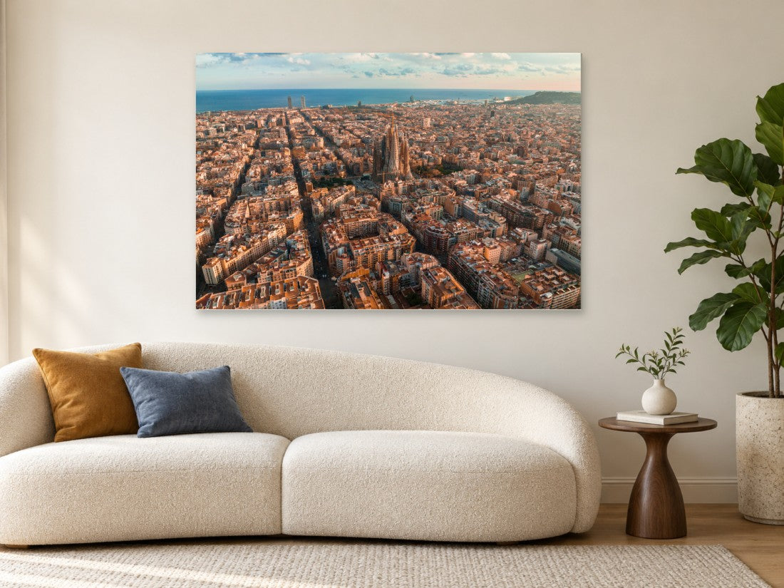 Barcelona iznad krovova