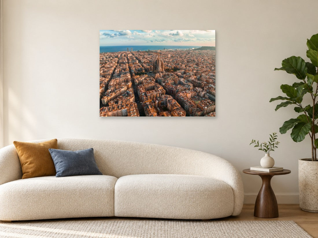Barcelona iznad krovova
