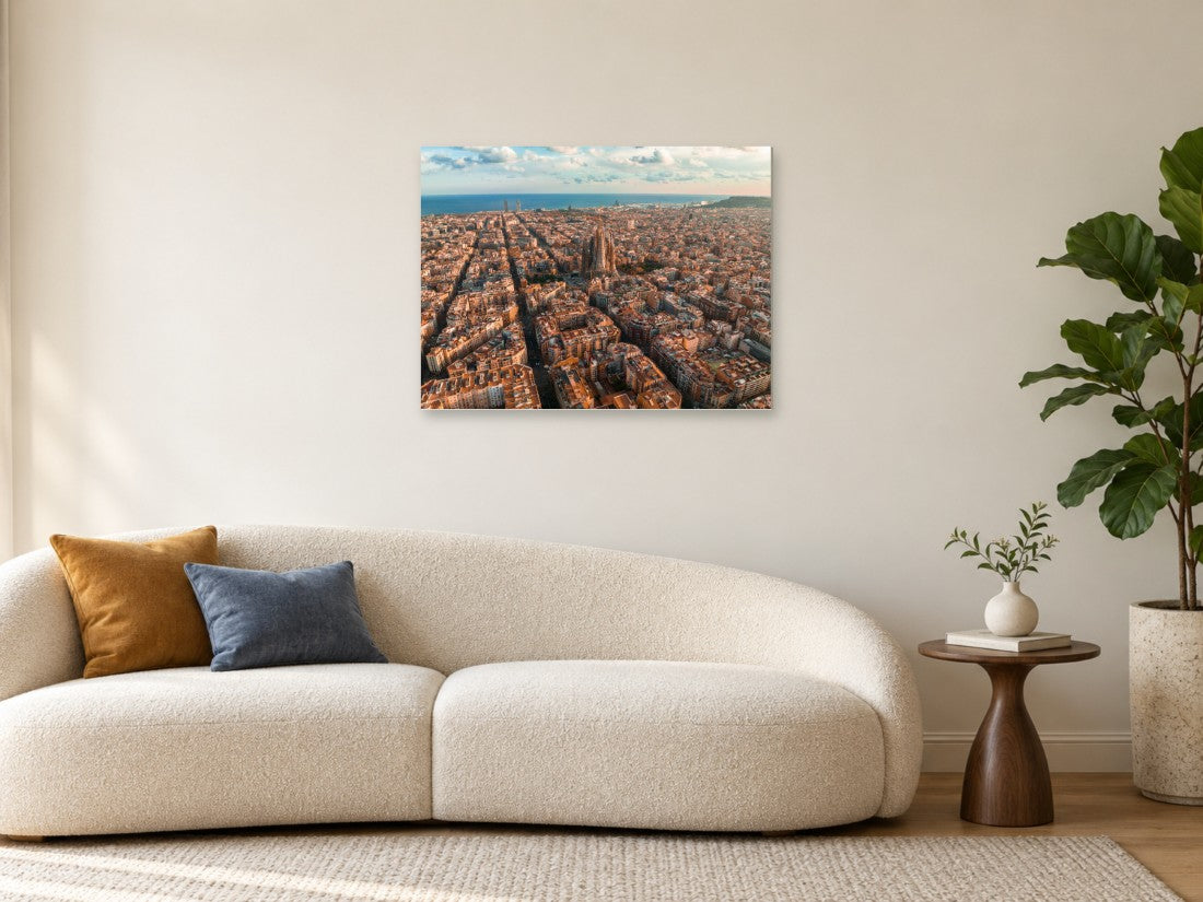 Barcelona iznad krovova