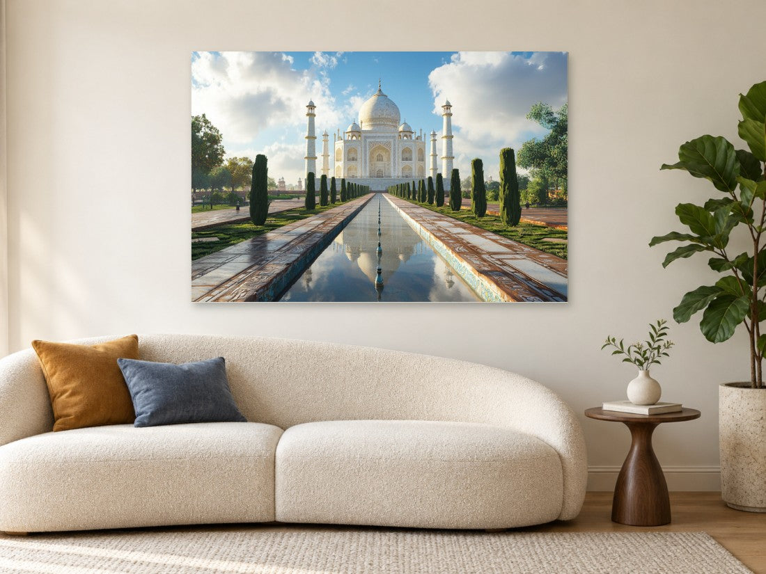 Taj Mahal u jutarnjem miru