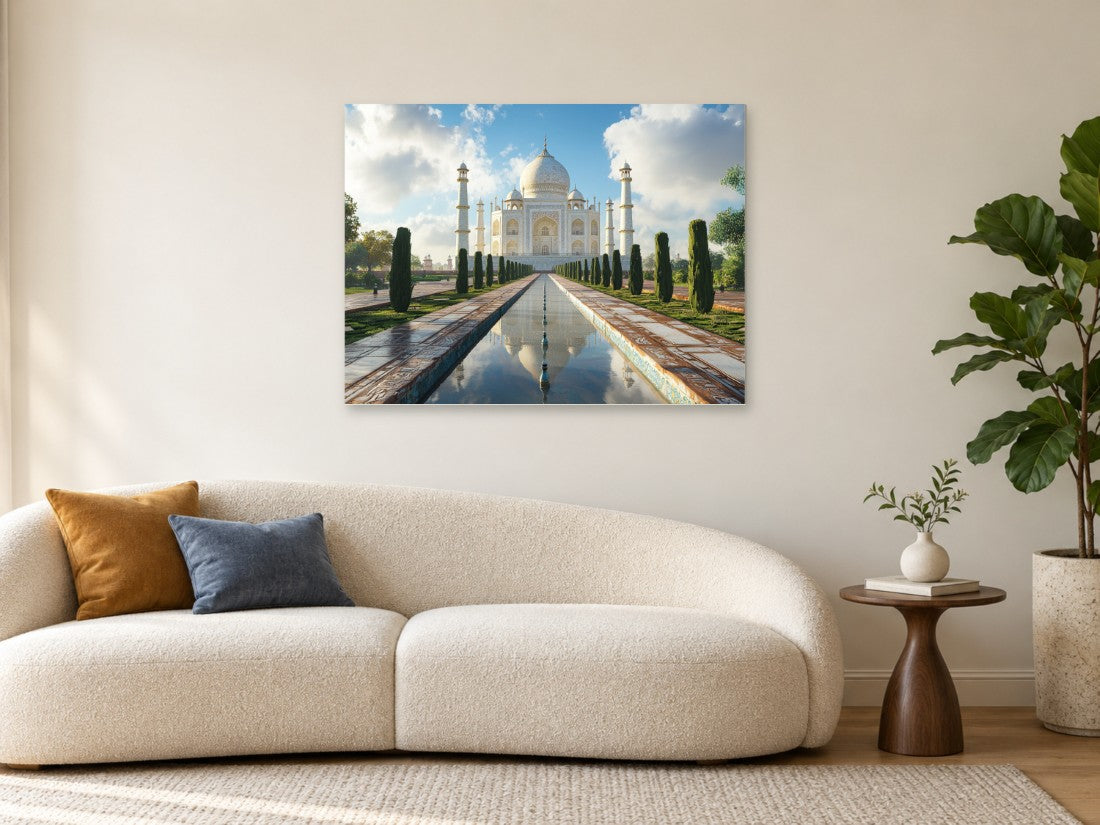Taj Mahal u jutarnjem miru