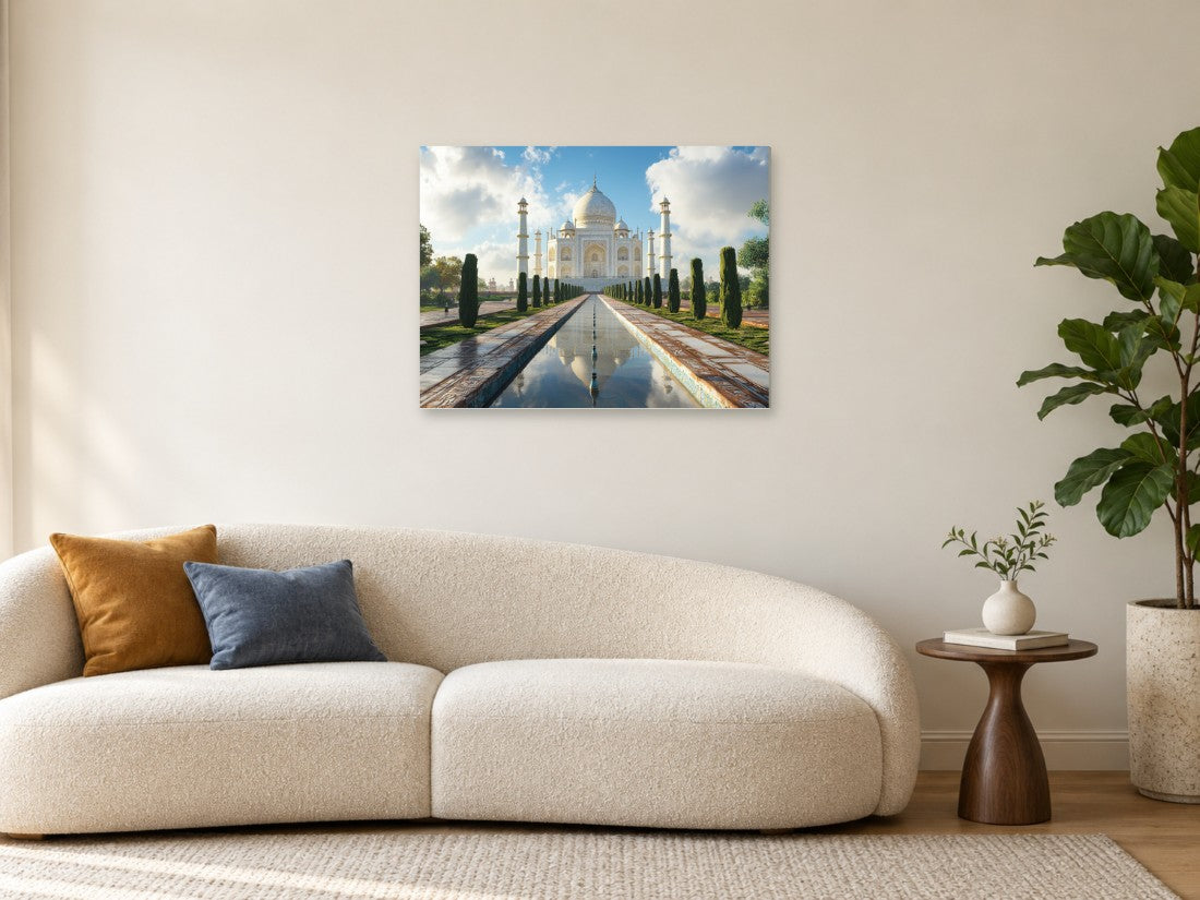 Taj Mahal u jutarnjem miru