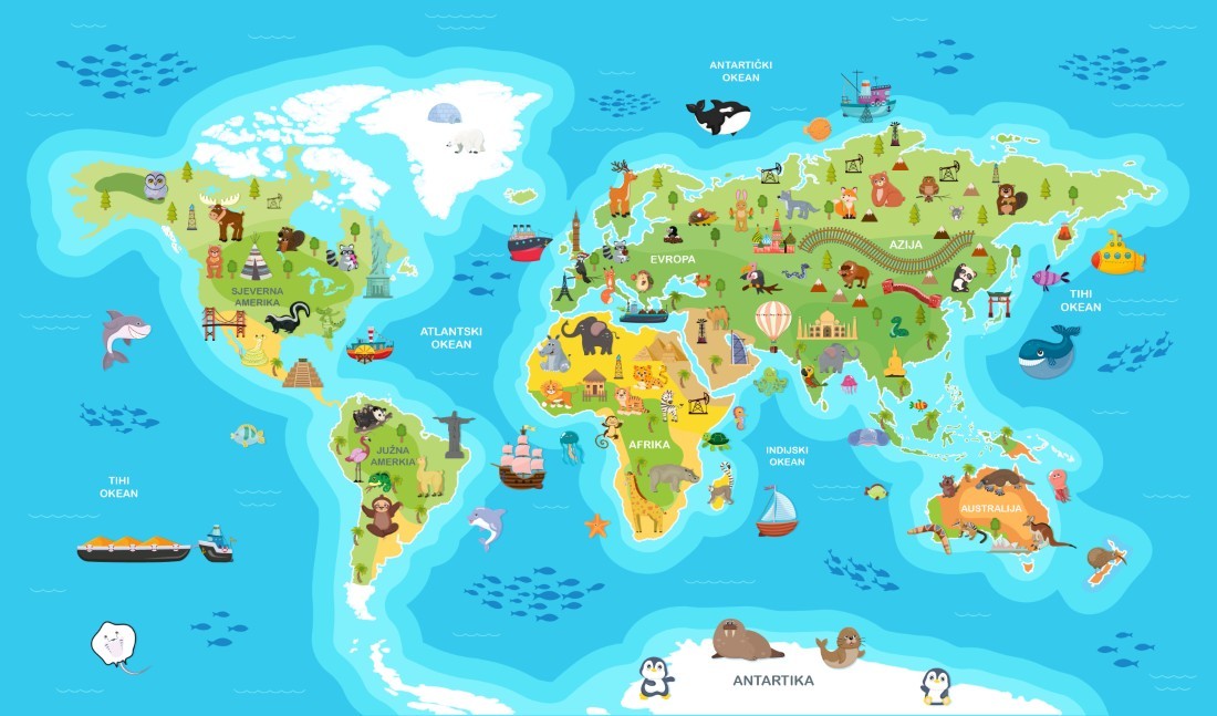 Šareni atlas svijeta