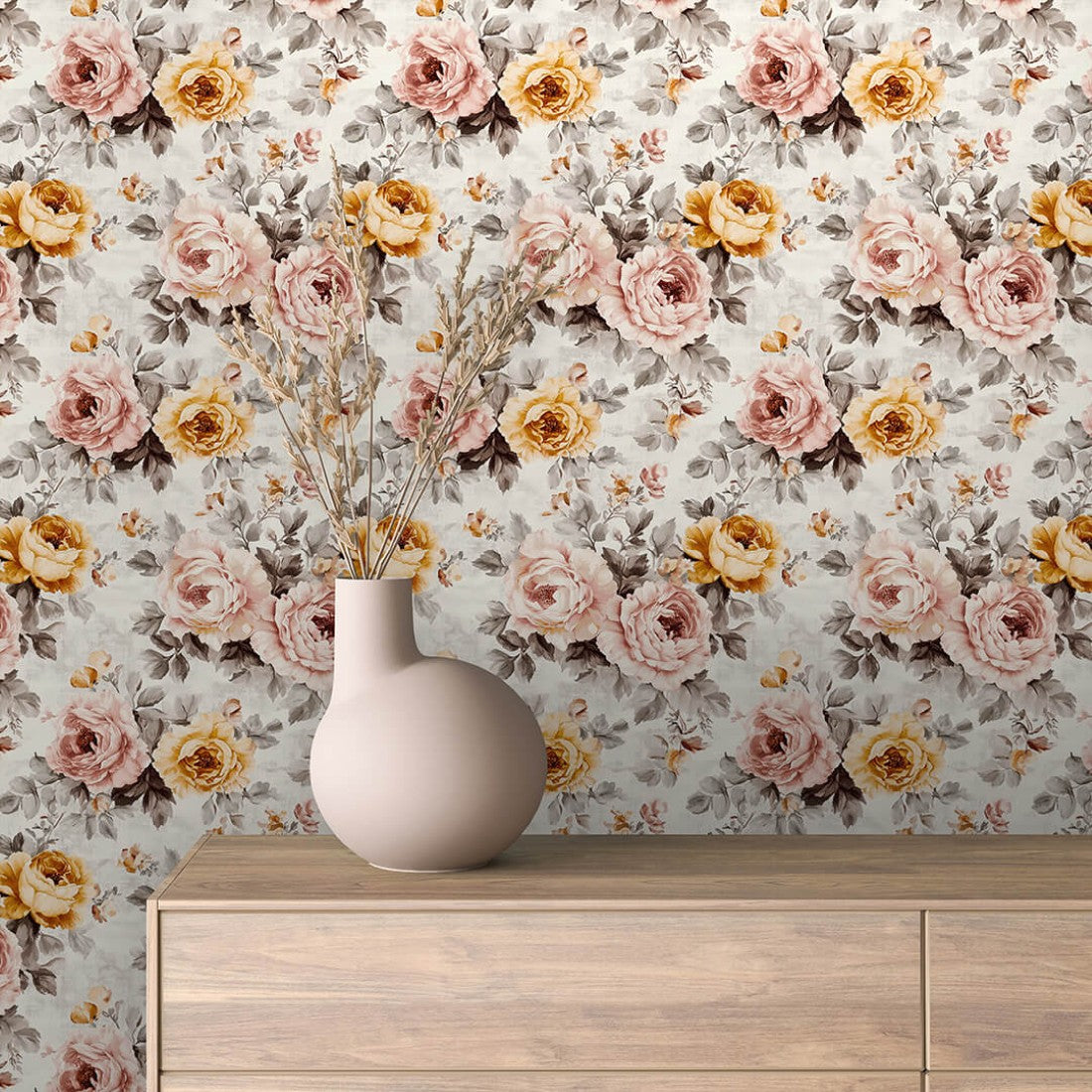 Vintage Floral Harmony Floral