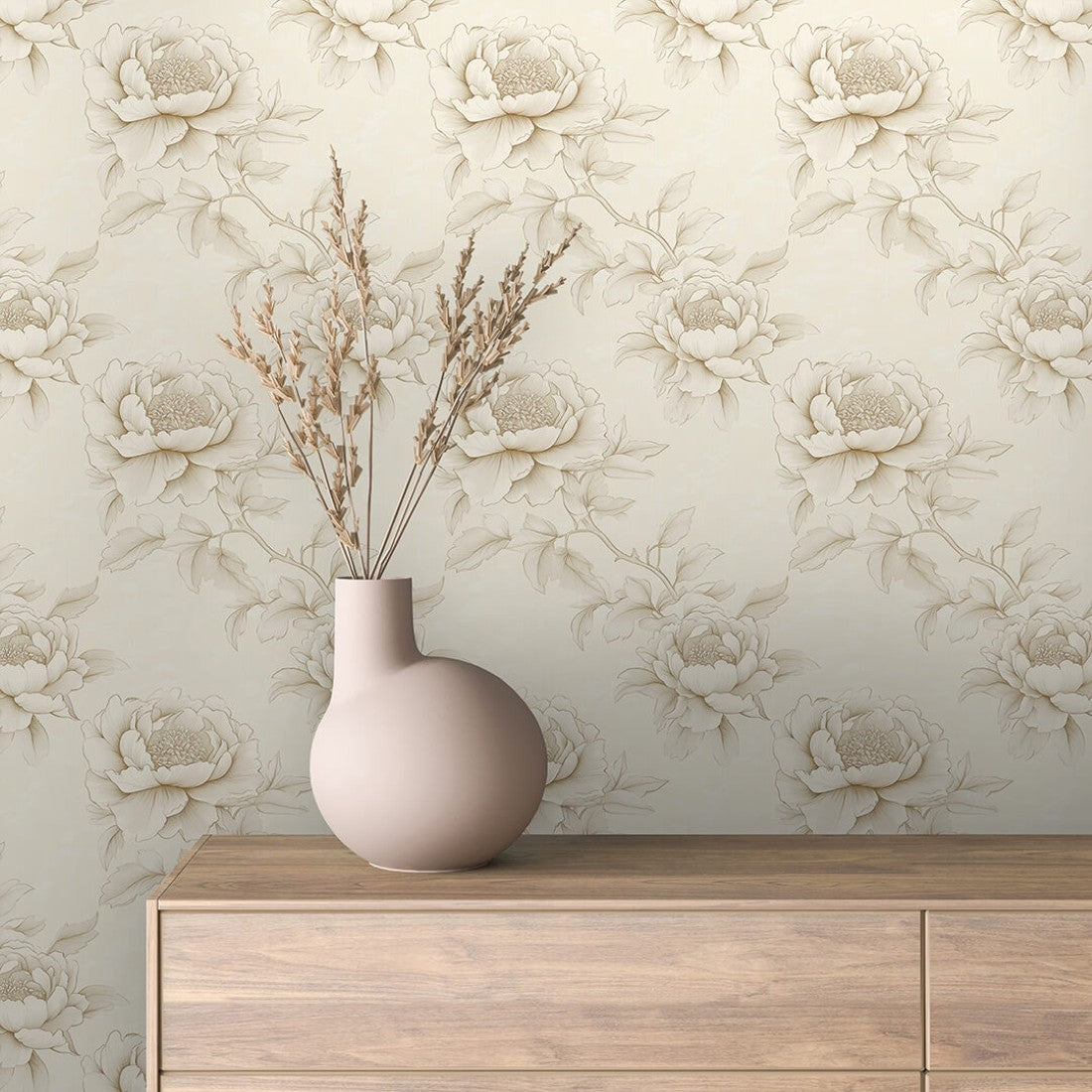 Classic Ivory Bloom Floral